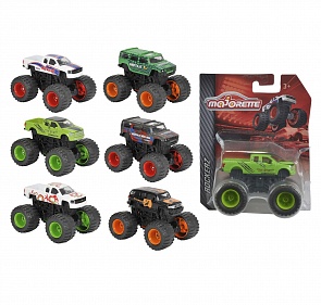 Машинка Биг Фут 6 видов, 9 см., 1:24 (Majorette, 2057254)